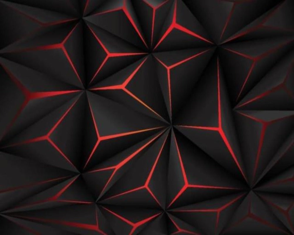 3D Wallpaper Geometric Series VII 