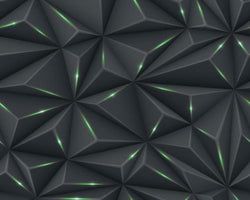 3D Wallpaper Geometric Series VII 