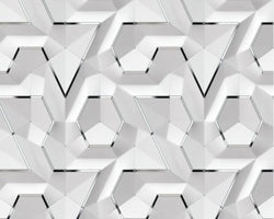 3D Wallpaper Geometric Series VII 