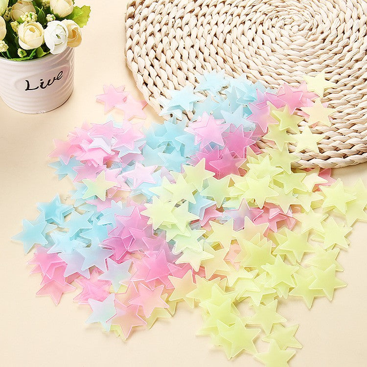 Starry Night 100 Pcs. Glow in the Dark Stars SKU# MOS0046