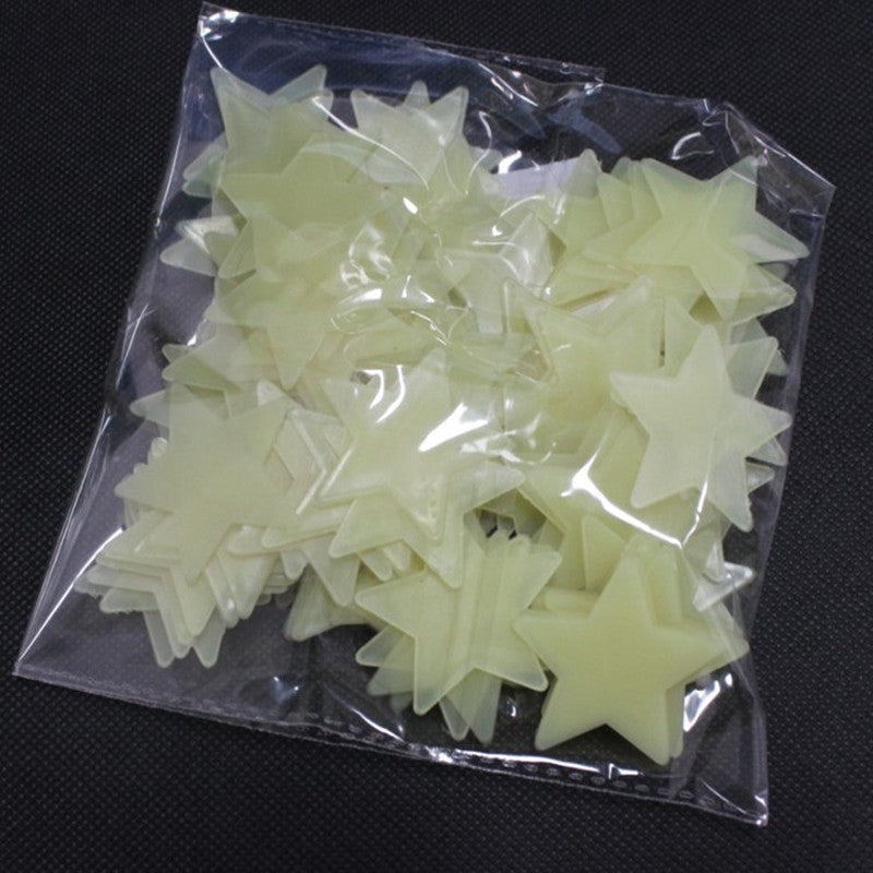 Starry Night 100 Pcs. Glow in the Dark Stars SKU# MOS0046