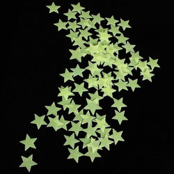 Starry Night 100 Pcs. Glow in the Dark Stars SKU# MOS0046