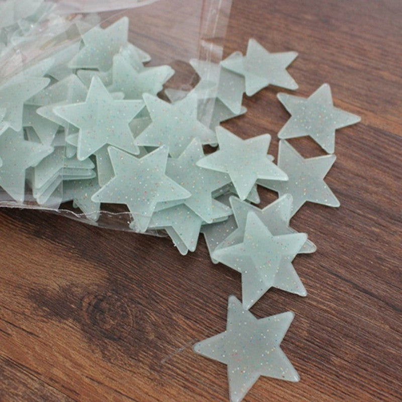 Starry Night 100 Pcs. Glow in the Dark Stars SKU# MOS0046