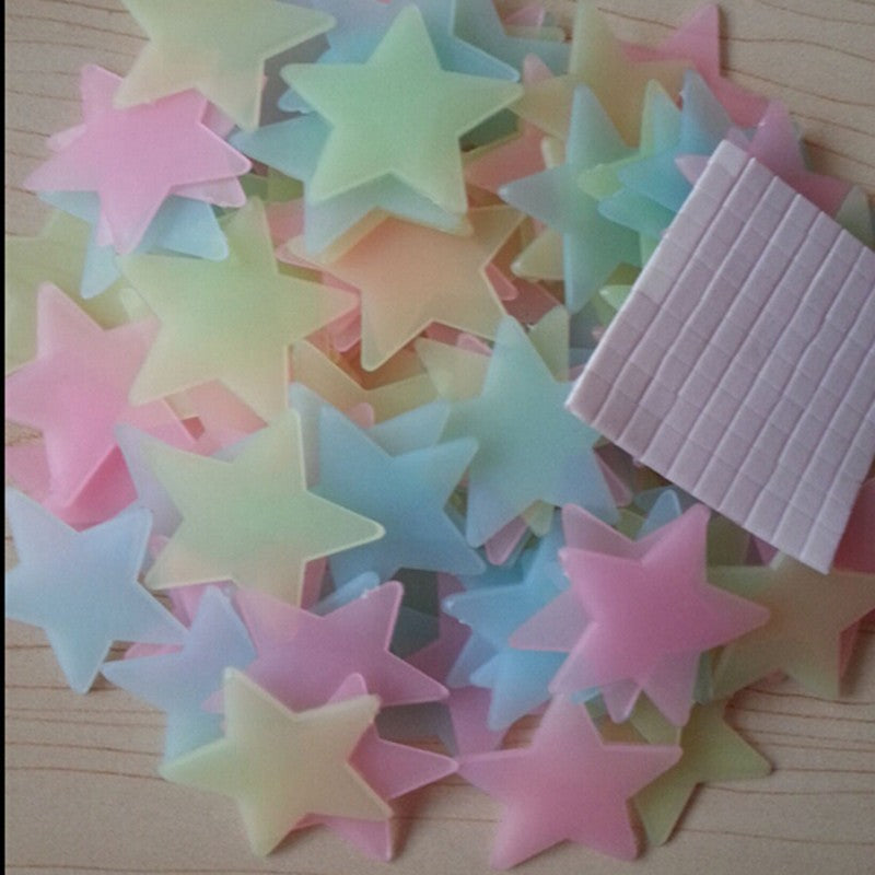 Starry Night 100 Pcs. Glow in the Dark Stars SKU# MOS0046