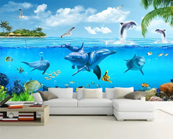 3D Wallpaper Underwater World SKU# WAL0024