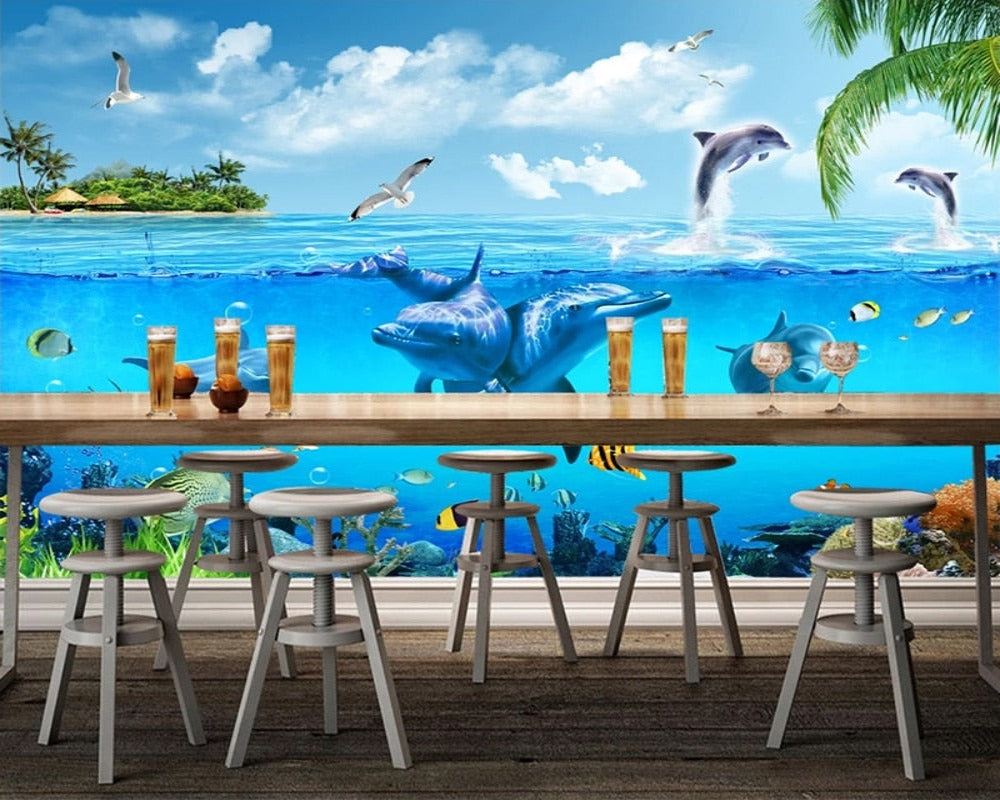 3D Wallpaper Underwater World 