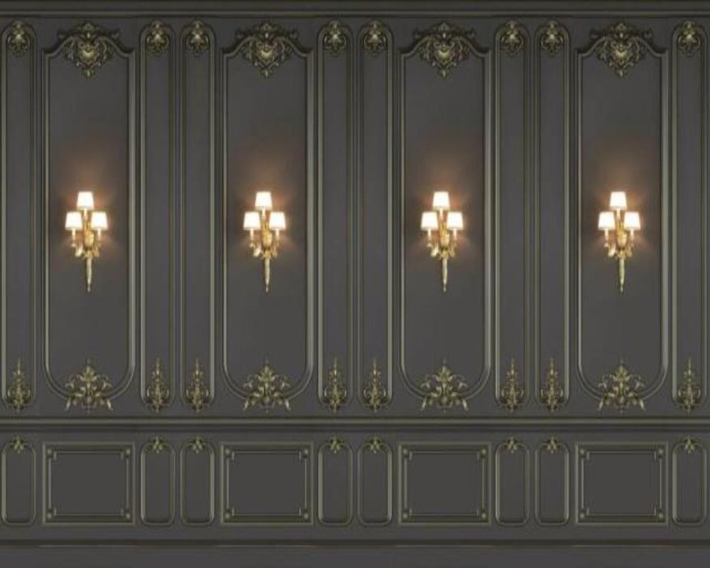 3D Wallpaper Euro Wall Framing SKU# WAL0121