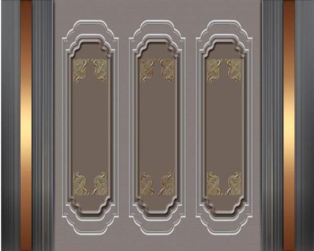 3D Wallpaper Euro Wall Framing SKU# WAL0121