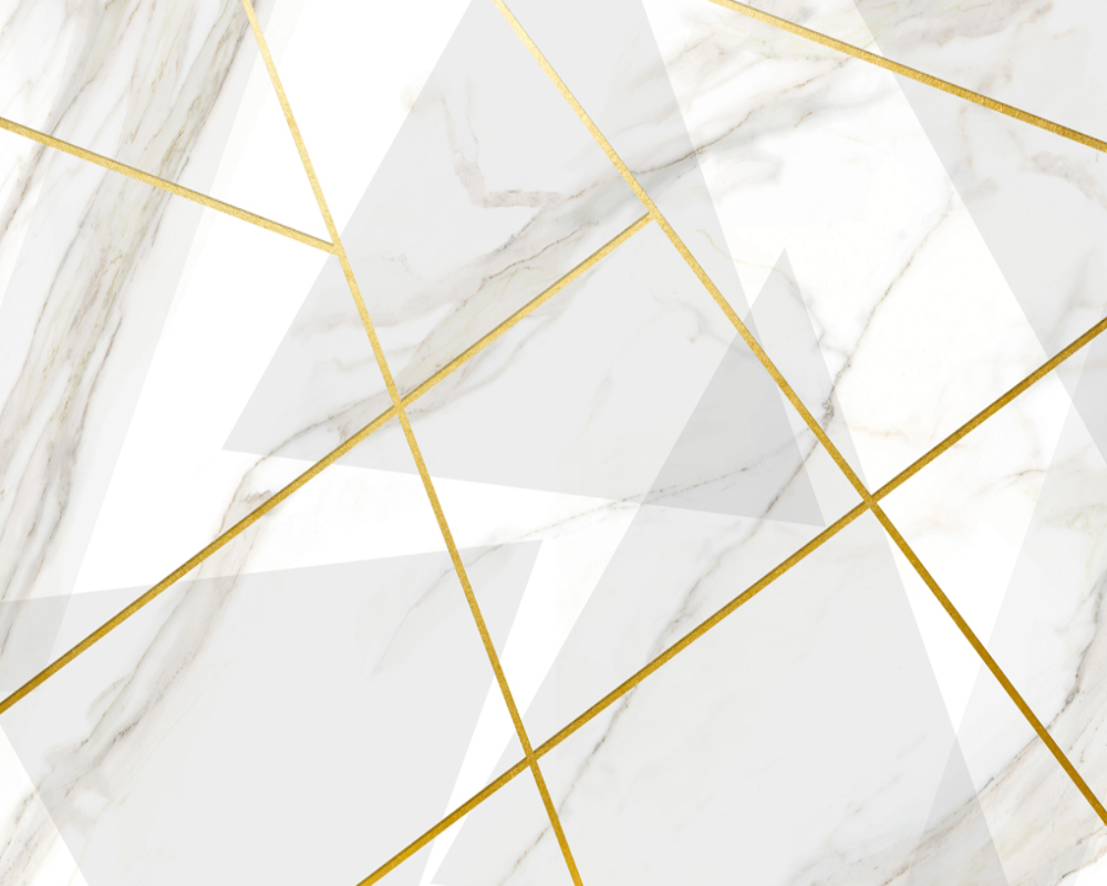 3D Wallpaper Geometric Abstract Marble SKU#  WAL0300