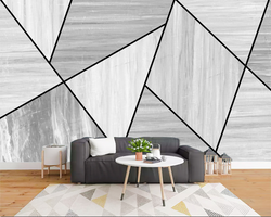 3D Wallpaper Geometric Abstract Marble SKU#  WAL0300