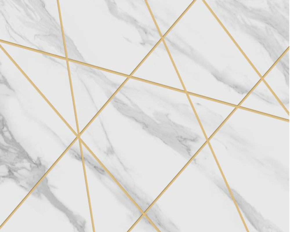 3D Wallpaper Geometric Abstract Marble SKU#  WAL0300