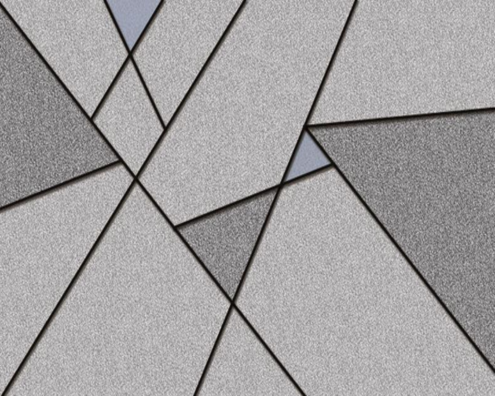 3D Wallpaper Modern Geometric Lines