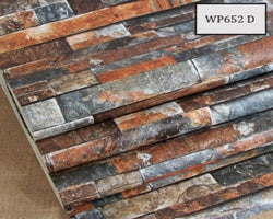 3D Wallpaper (Roll) Stereo Stone SKU# WAL0076