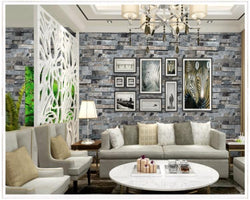 3D Wallpaper (Roll) Stereo Stone SKU# WAL0076