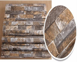 3D Wallpaper (Roll) Stereo Stone SKU# WAL0076