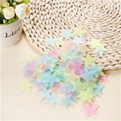 Starry Night 100 Pcs. Glow in the Dark Stars SKU# MOS0046