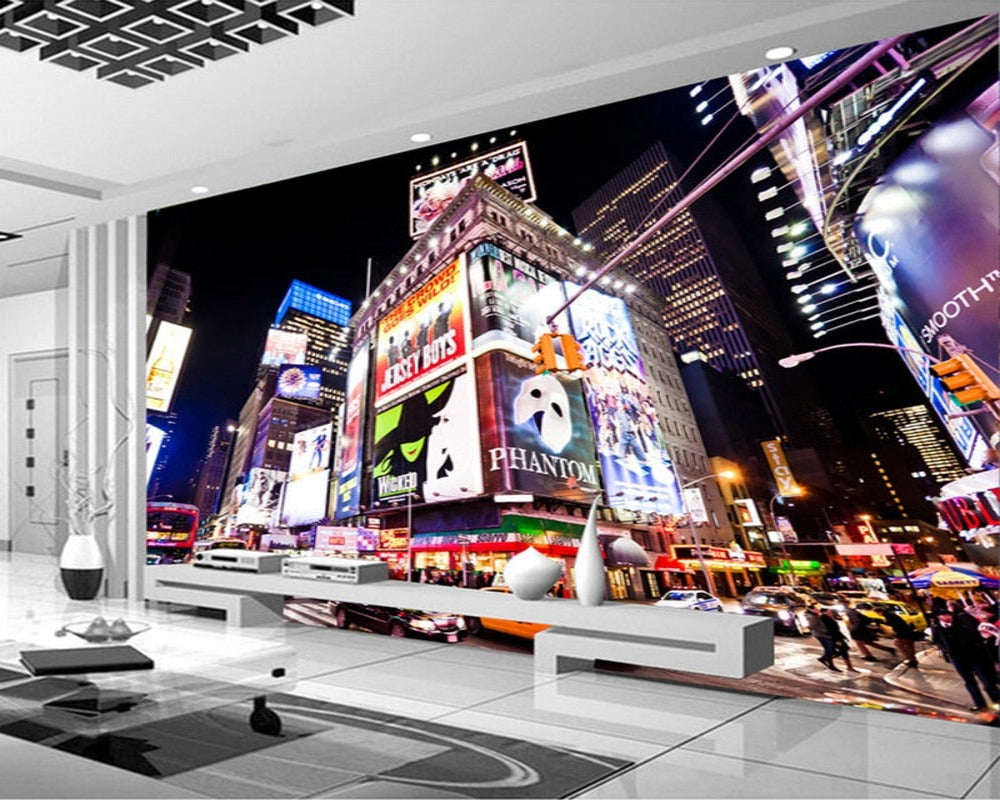 3D Wallpaper NYC Times Square SKU# WAL0225