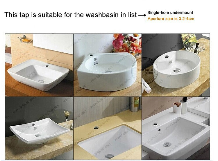 Modern Glass and Chrome Bathroom Faucet SKU# BAT0008