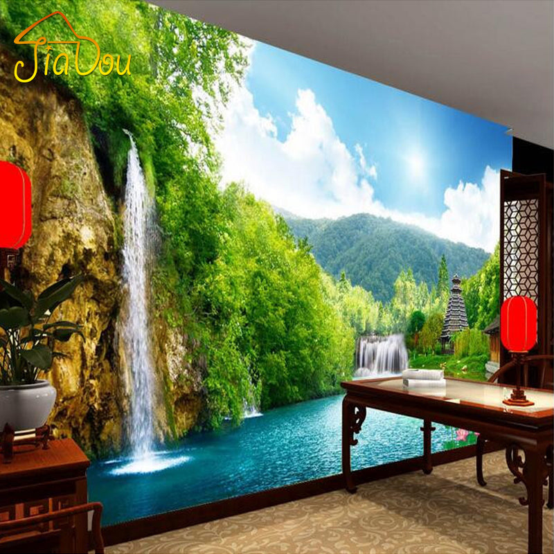 3D Wallpaper Waterfall SKU# WAL0074