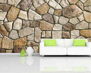 3D Wallpaper Brick Stone SKU# WAL0009