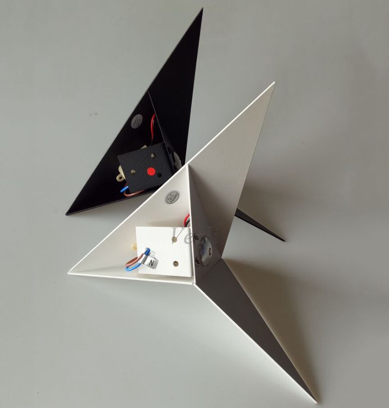 Zilinger LED Trifecta Wall Sconce Warm 3W White / Cool White SKU# LIG0006