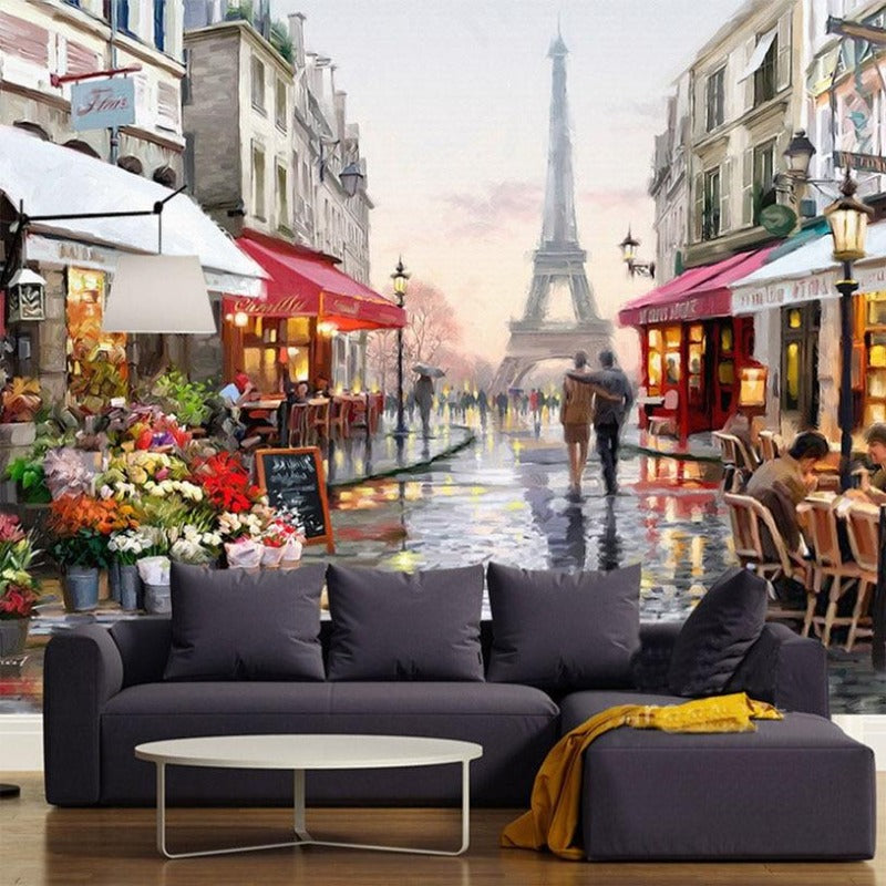 3D Wallpaper City of Paris SKU# WAL0231