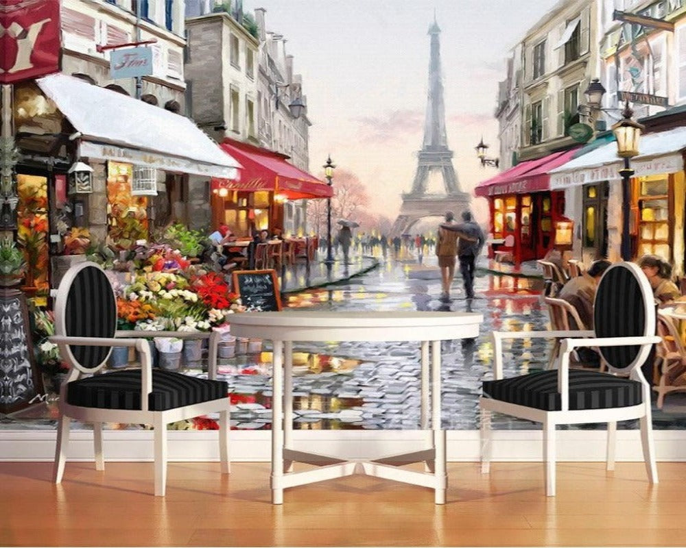 3D Wallpaper City of Paris SKU# WAL0231