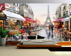 3D Wallpaper City of Paris SKU# WAL0231