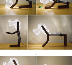 USB Portable Dimming Puppy Desk Lamp SKU# LIG0067