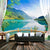 3D Wallpaper Balcony Ocean View SKU# WAL0326