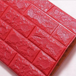 10 Pack 3D Brick Wall Tiles Multiple Colours SKU# MOS0032