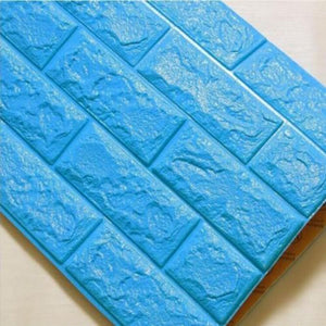 10 Pack 3D Brick Wall Tiles Multiple Colours SKU# MOS0032