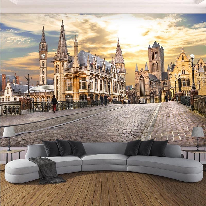 3D Wallpaper City of London Mural SKU# WAL0227