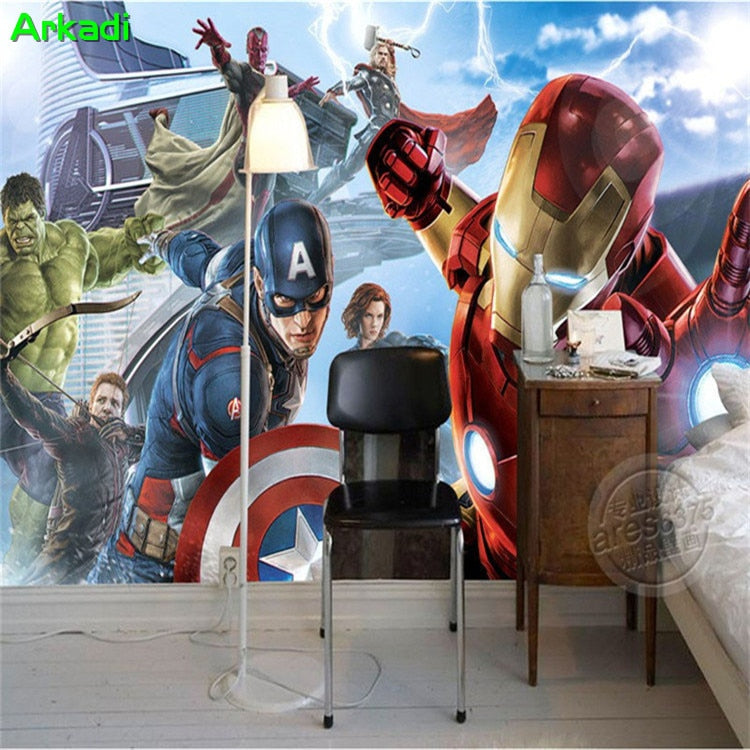 3D Wallpaper Avengers Waterproof