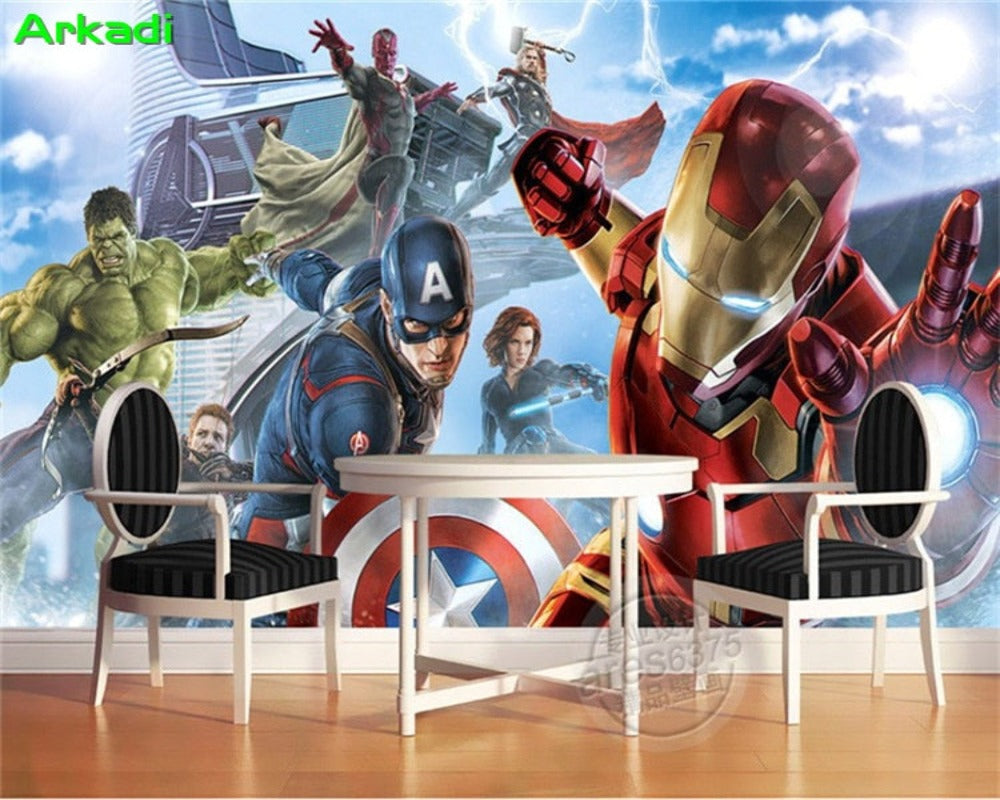 3D Wallpaper Avengers Waterproof
