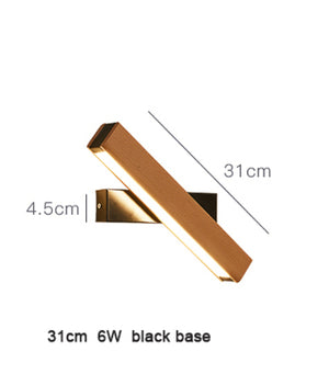 LED Swivel Maple Wood Case Wall Sconce 90V-260V SKU# LIG0076