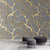 3D Wallpaper Golden Tree Leaves for Accent Wall
