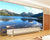 3D Wallpaper Mountain Lake View for Living Room Wallpaper
