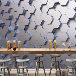 3D Wallpaper Hexagon Insights II 