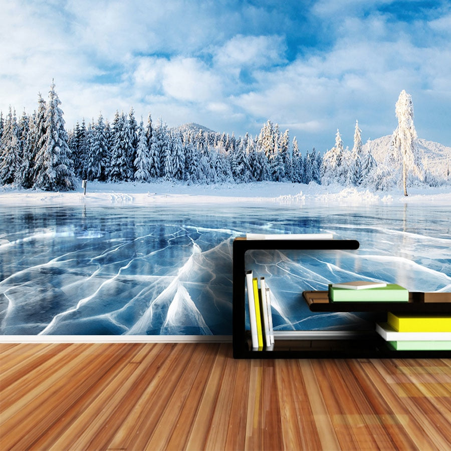 3D Wallpaper Frozen Lake SKU# WAL0075