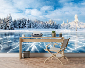 3D Wallpaper Frozen Lake SKU# WAL0075