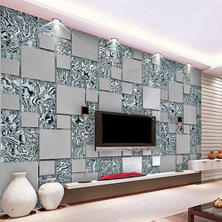 3D Wallpaper Modern Mosaic