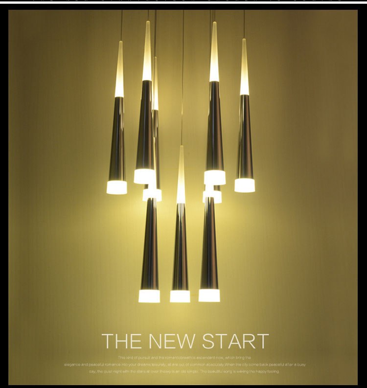 Zylinder Pipe LED Pendant with Canopy SKU# LIG0068