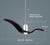 LED Seagull Pendant Light Art White Seagull SKU# LIG0041