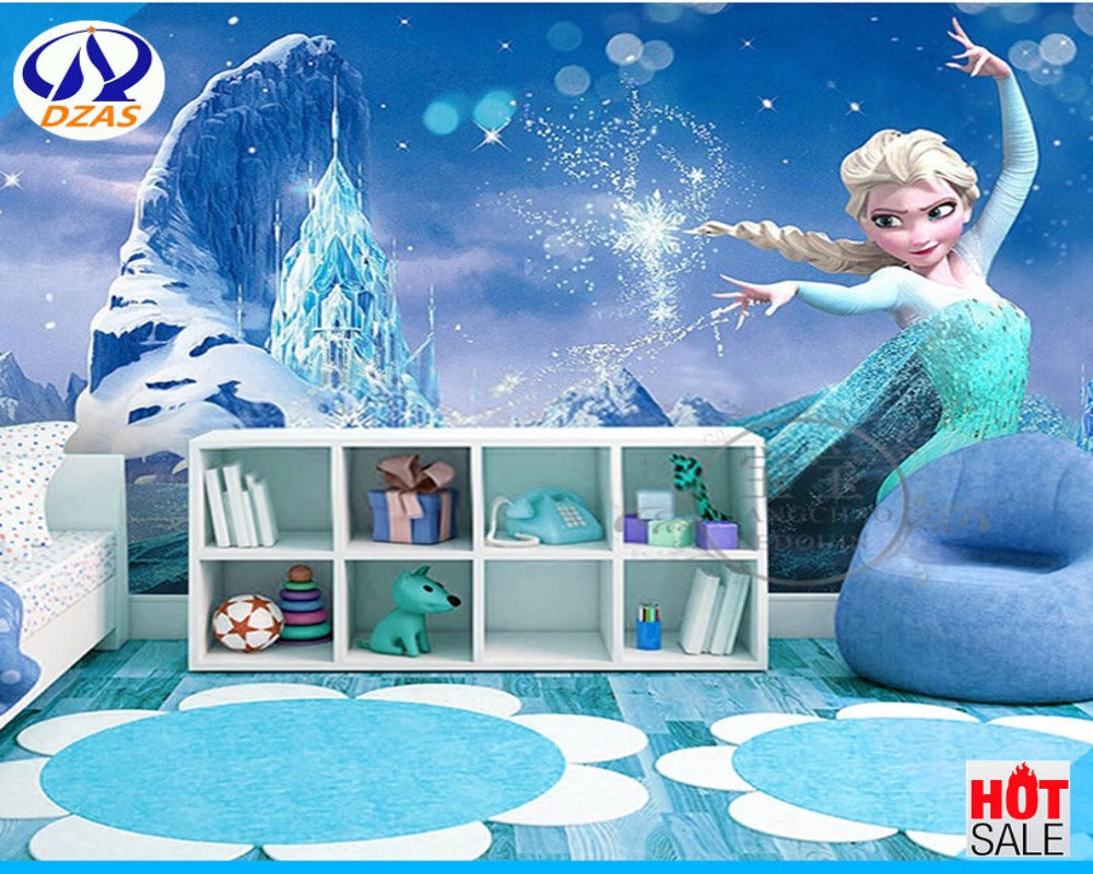 3D Wallpaper Disney Frozen Elsa SKU# WAL0100