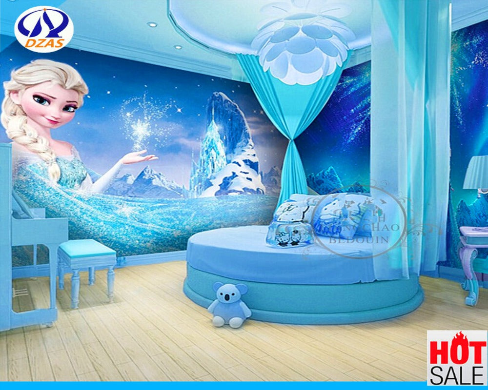 3D Wallpaper Disney Frozen Elsa SKU# WAL0100