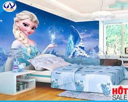 3D Wallpaper Disney Frozen Elsa SKU# WAL0100