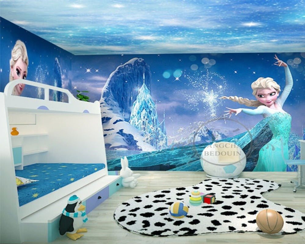 3D Wallpaper Disney Frozen Elsa SKU# WAL0100