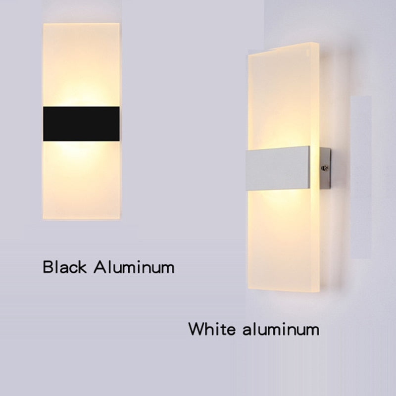 The Plack LED Wall Sconce Direct/Indirect SKU# LIG0058