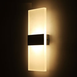 The Plack LED Wall Sconce Direct/Indirect SKU# LIG0058